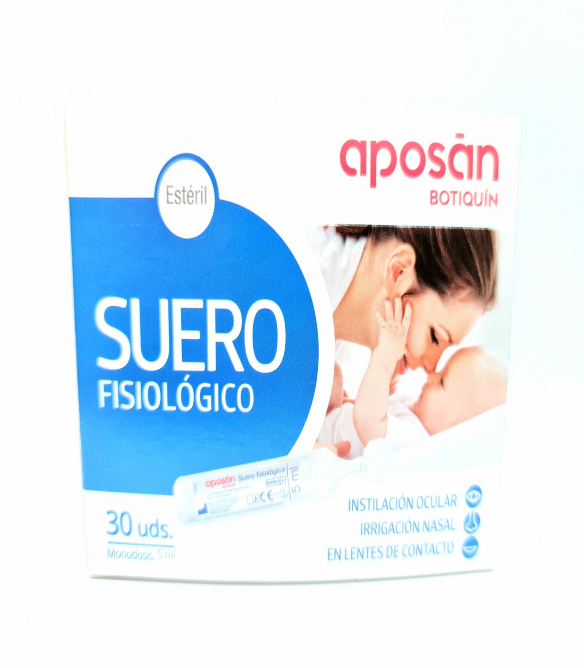 Suero Fisiologico Fisiologic Ferrer 30 Monodosis 5 ml